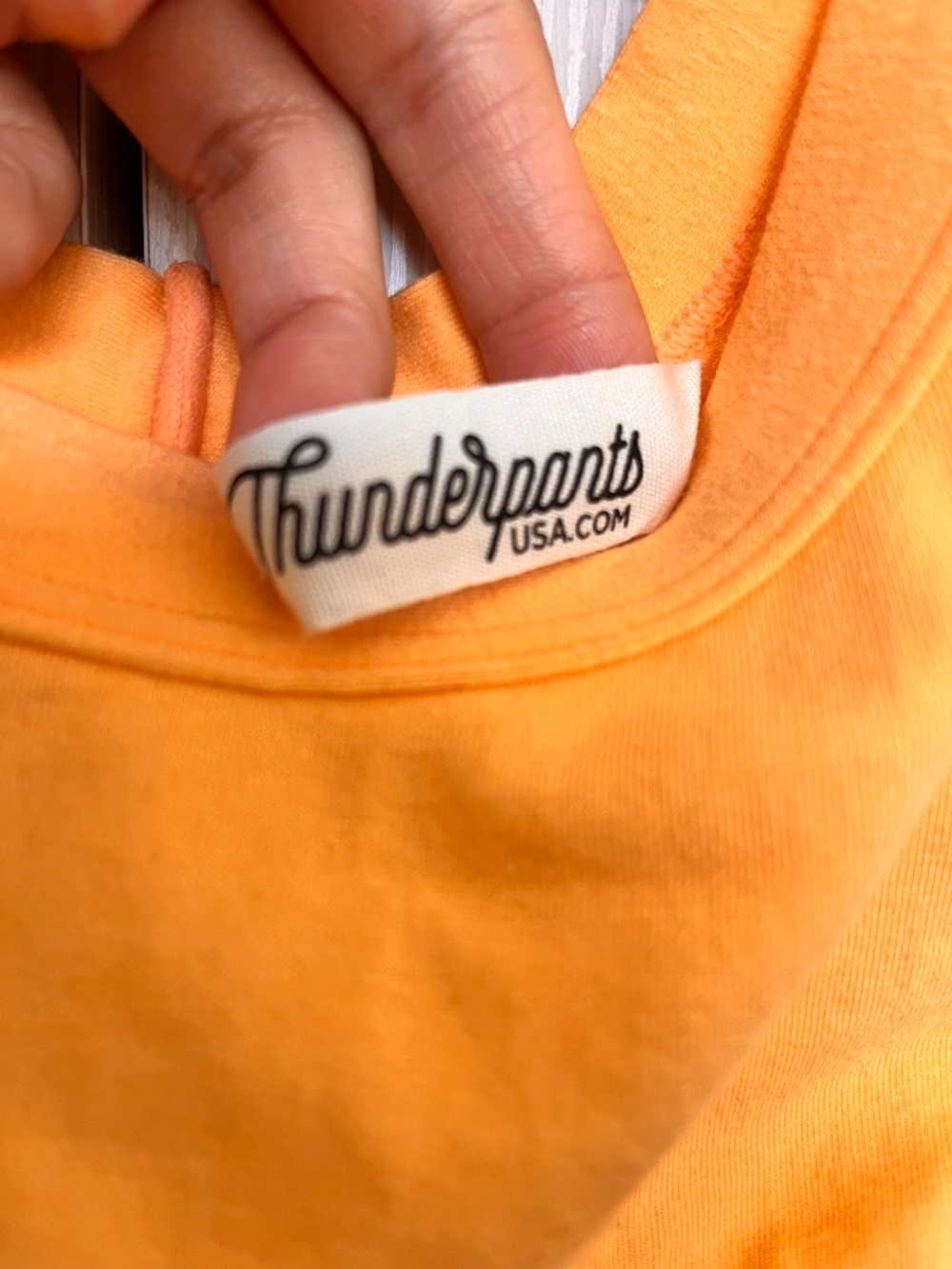 Thunderpants Bralette in Creamsicle - Picture 3 of 3